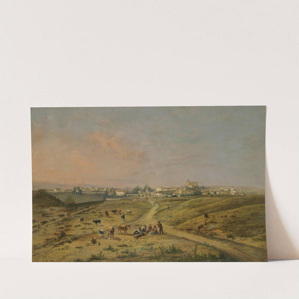 Andalusian Landscape (1860) by Manuel Barrón y Carrillo