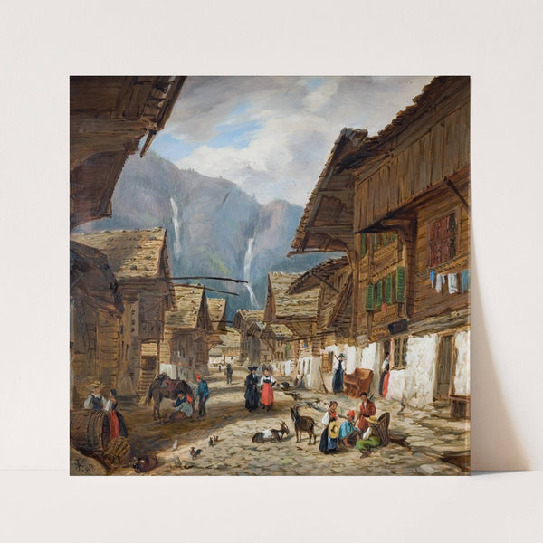 Andermatt, Switzerland (1880) by Hopkins Horsley Hobday Horsley