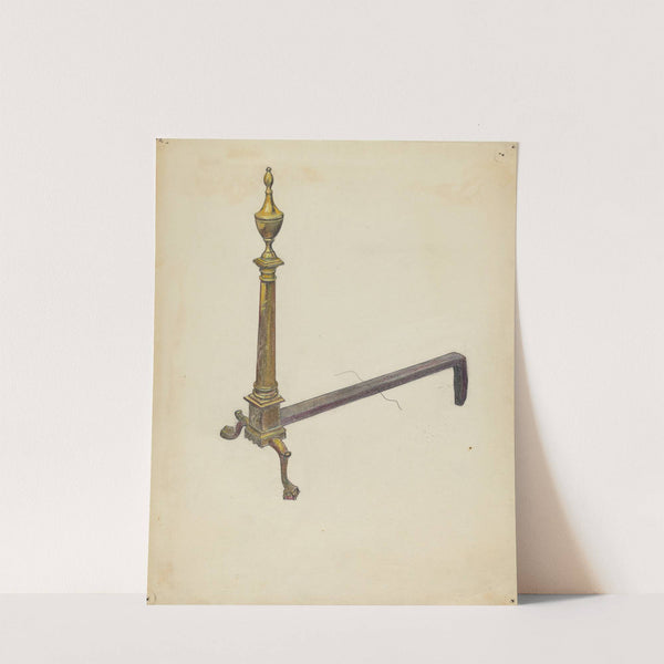 Andiron by Max Schwartz