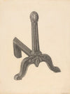Andiron (one of pair)