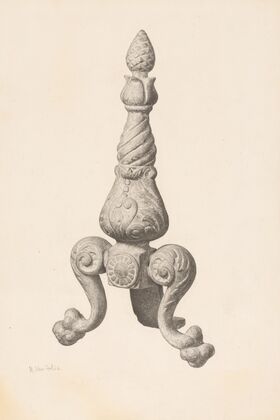Andiron (one of pair)