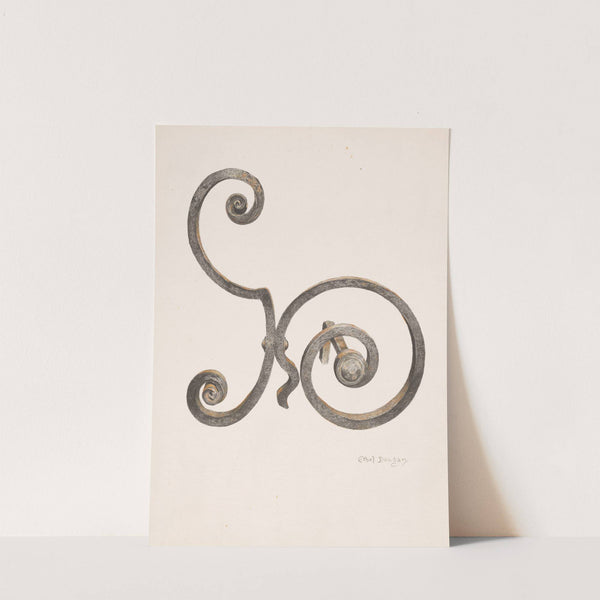 Andirons by Ethel Dougan