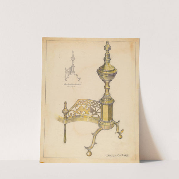 Andirons by James O&#039;Mara