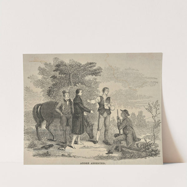 Andre arrested. (19th century)