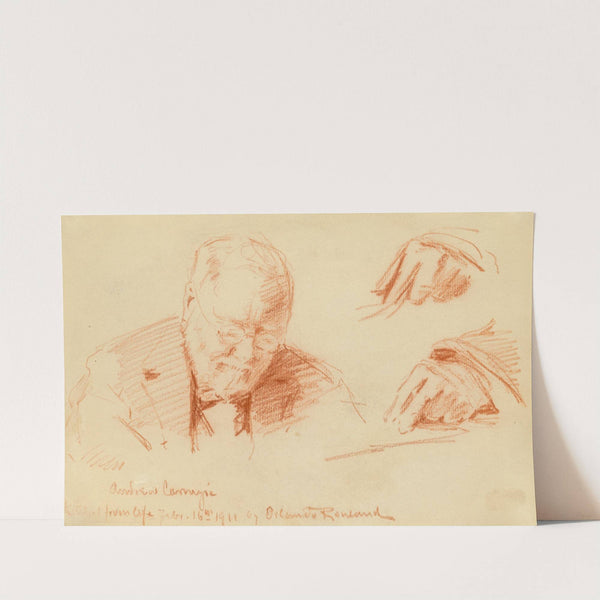 Andrew Carnegie (1911) by Orlando Rouland