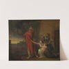 Andromache imploring Ulysses to spare the life of her son by George Dawe