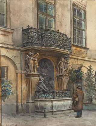 Andromeda-Fountain in the Old Town Hall