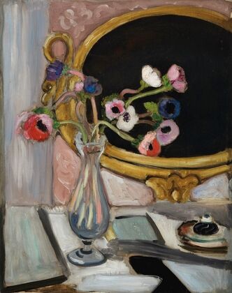 Anémones au miroir noir (1919)