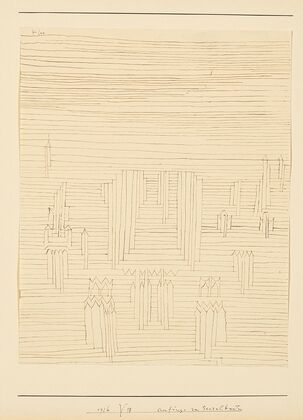 Anfänge von Sakralbauten (Beginnings of sacred buildings) (1926)