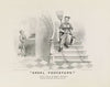 Angel footsteps; ‘Hark! I hear an angel’s footsteps, coming down the shining stairs’ (1878)