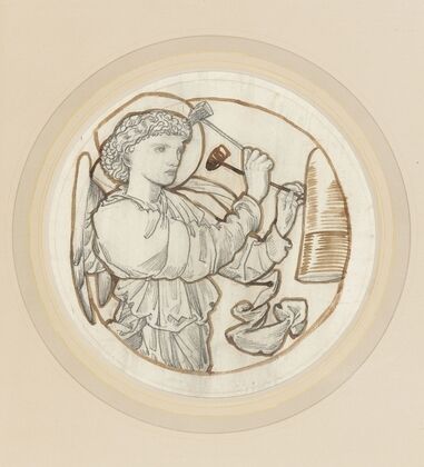 Angel Playing on Bells