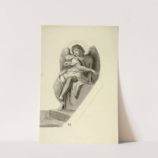 Angel Seated by Tomb by Elizabeth Murray