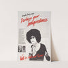 Angela Davis urges - declare your independence by Anonymous