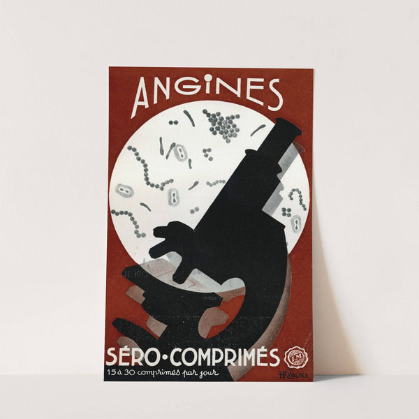 Angines (1937) by Laboratoires des produits biologiques I.M.