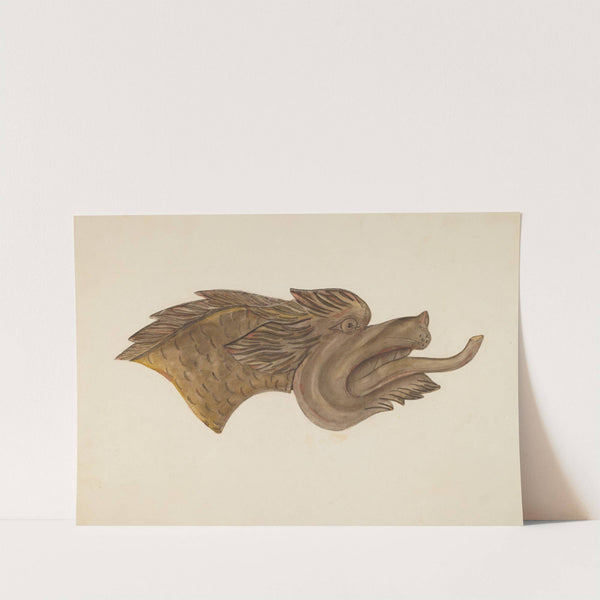 Animal Head by Gerard Barnett