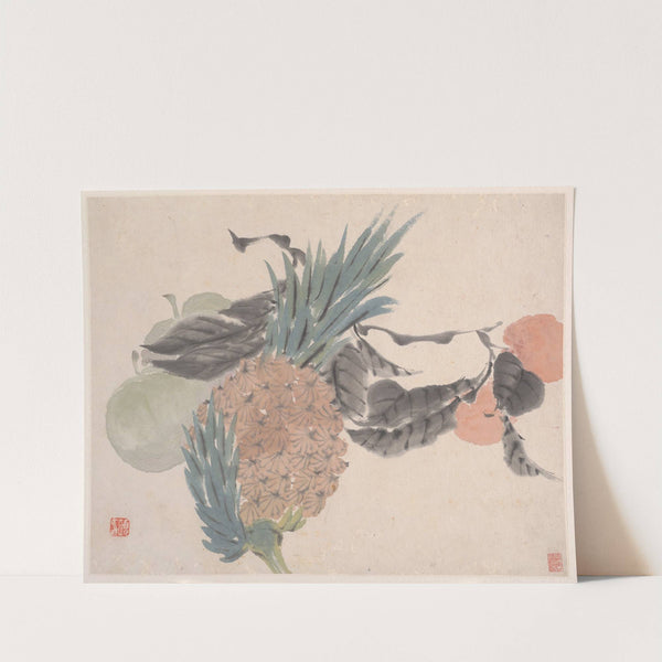 Animals, Flowers and Birds Pl.2 (19th century) by Ren Yi