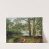 Animals Grazing beneath Trees (1573) by Lucas van Valckenborch