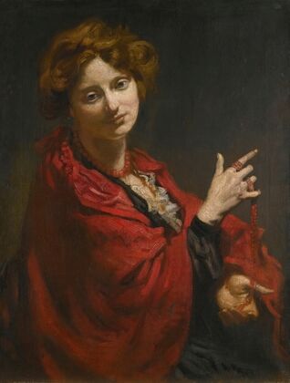 Anita Bartle, The Red Shawl