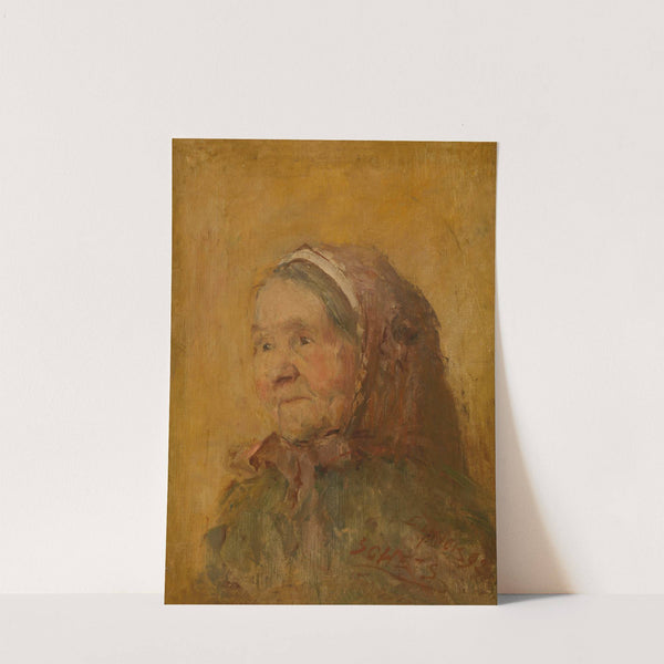 Ann old woman by Evert Larock