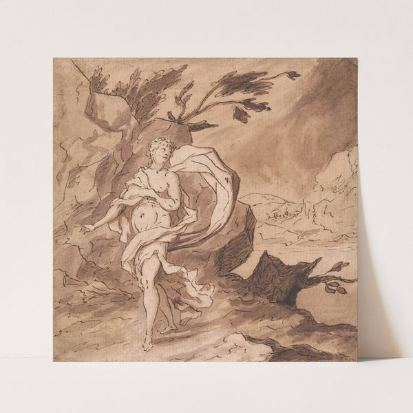 Anna lamenting the absence of Tobias (1723) by Thomas Carwitham