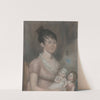 Anna Margaret Blake And Her Two Children by Anonymous