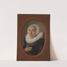 Anna van der Aar (born 1576, died after 1626) (1626) by Frans Hals