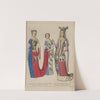 Anne dauphin d&#039;Auvergne, comtesse du Forez, et la dame de Nedouchel 1370-80. by Raphaël Jacquemin