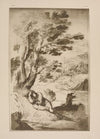 Annibale Carracci – Man sleeping on bank of pool