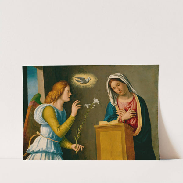 Annunciation To The Virgin by Giovanni Battista Cima da Conegliano