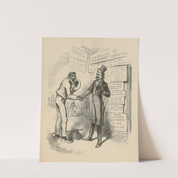 Another step toward civilization (1879) by Thomas Nast