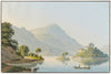 Ansicht der Insel Schwanau im Lauerzersee (1915-1945)