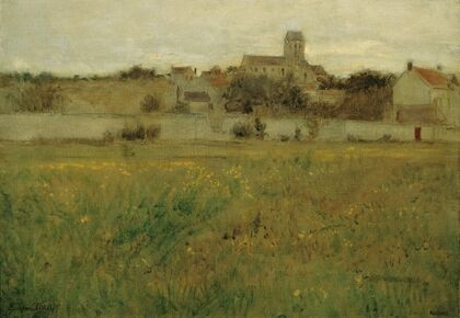 Ansicht Von Auvers-Sur-Oise
