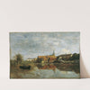 Ansicht von Giessen (Nordbrabant) (1886) by Eugen Jettel