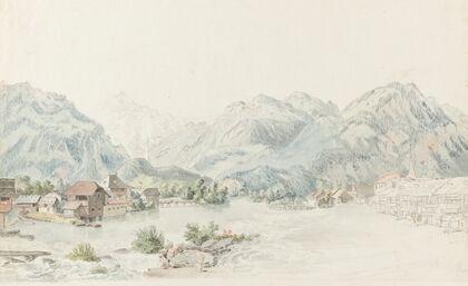 Ansicht von Unterseen