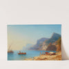 Ansicht von Villafranca (Villefranche-sur-Mer) bei Nizza (1849) by Carl Morgenstern