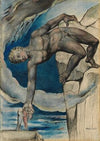 Antaeus setting down Dante and Virgil in the Last Circle of Hell (1824)