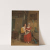 Anthony van Dyck wooing his Model by Gustaf Wappers