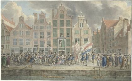 Anti-Engelse demonstratie te Rotterdam, 2 maart 1781