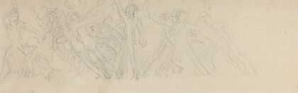 Antique Battle Scene