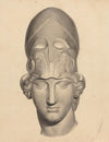 Antique Head with a Helmet