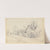 Anwesen hinter hoher Hecke und kahlem Baume by Otto Scholderer
