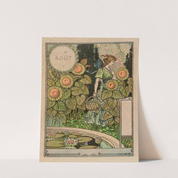 Août (1896-1898) by Eugène Grasset