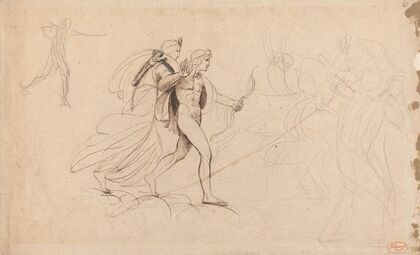 Apollo and Diana for ‘The Destruction of Niobe’s Children’