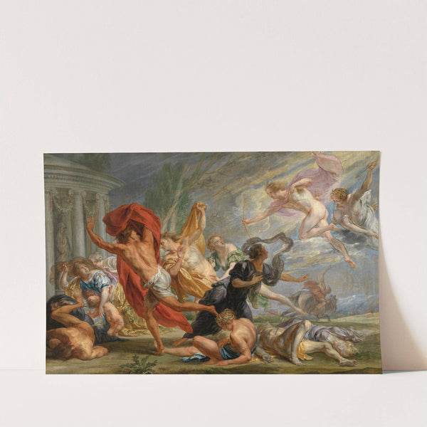 Apollo and Diana Kill Niobe&#039;s Children by Jan Boeckhorst