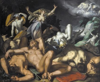 Apollo and Diana Punishing Niobe by Killing her Children (1591)