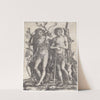 Apollo and Hyacinthus by Marcantonio Raimondi
