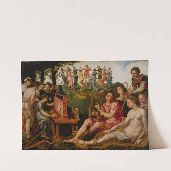 Apollo and the Muses (circa 1555-1560) by Maarten Van Heemskerck