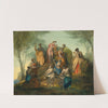 Apollo And The Nine Muses On Mount Parnassus by Pierre-Paul Prud&#039;hon
