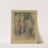 Apollo and two muses by Albert Lang