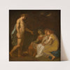 Apollo charging the Parcae to visit Ceres, who has fled from the Earth (1809) by Nicolai Abildgaard